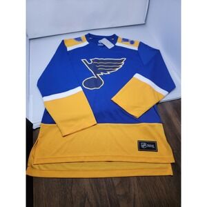 St. Louis Blues NHL Hockey Jersey Mens Size Small Blue NWT